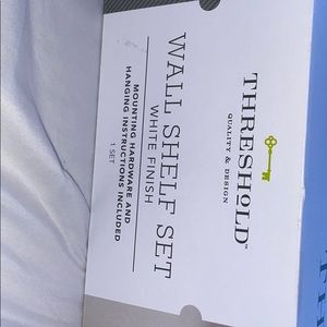 White floating Shelf’s